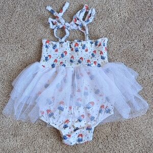 Angel Dear Summer Popsicle Bubble Tutu (Size 0-6 Months)